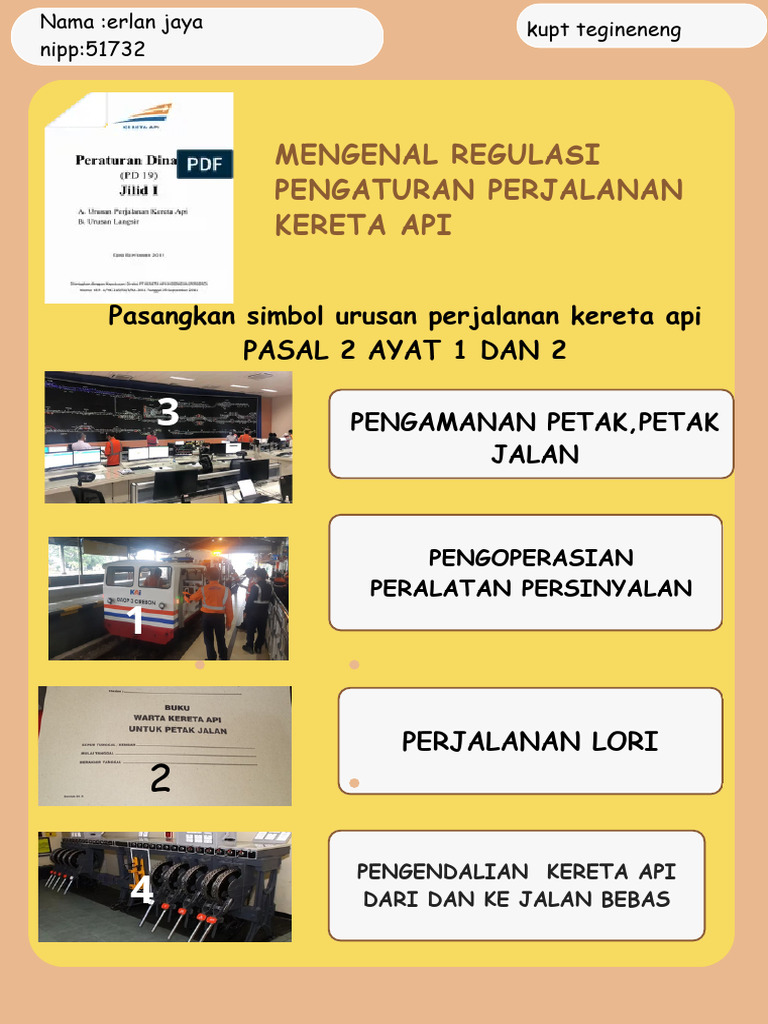 Kereta API Harus Selamat | PDF