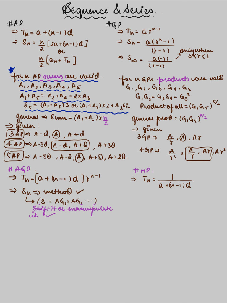 Sequence and Series | PDF
