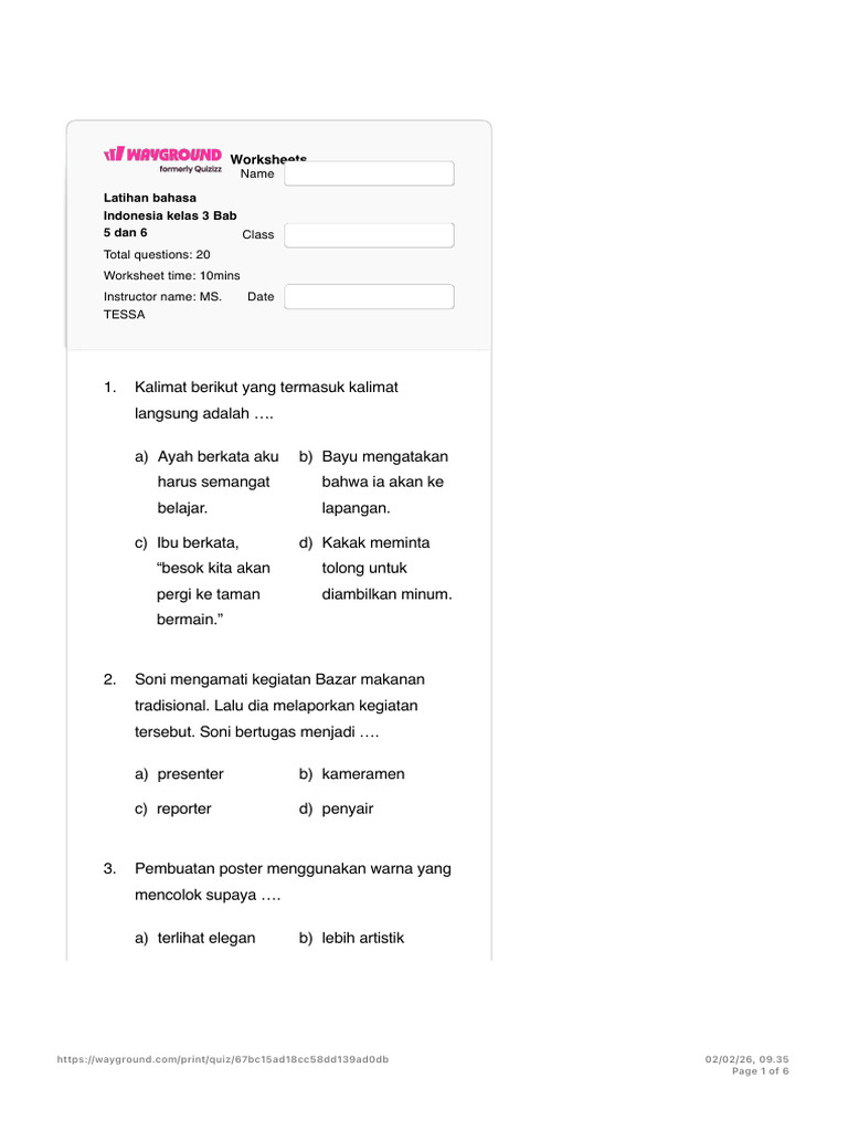 (3 Rangkap) Bahasa Indonesia | PDF