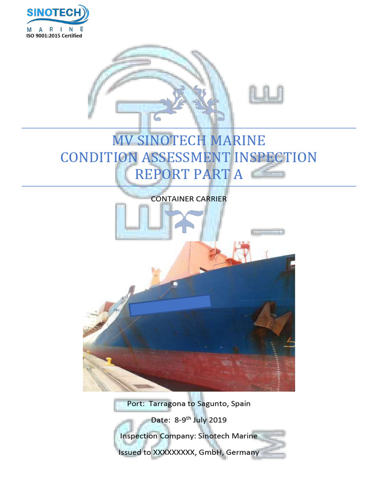 Report Part a Container Sample 1 Compressed | PDF | Ships | Water Transport