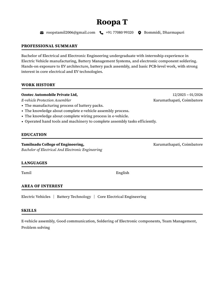Roopa T FlowCV Resume 20260128 (1) | PDF