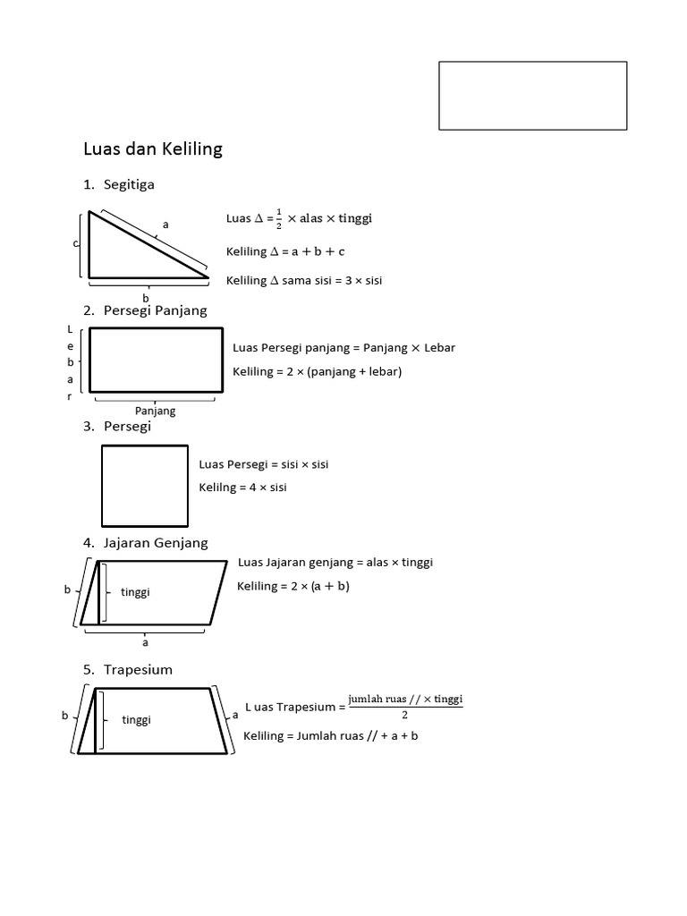 Rangkap 4 MTK 4 Luas Part 2 3.2 | PDF