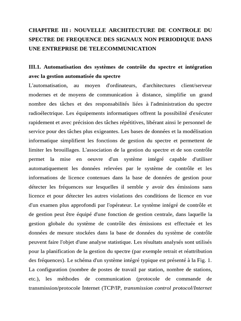 Transmission Control Protocol Internet | PDF | Télécommunications ...