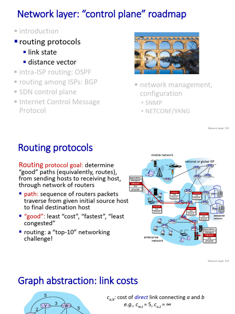 Week 9 10 Lecture Material | PDF | Routing | Computer Network