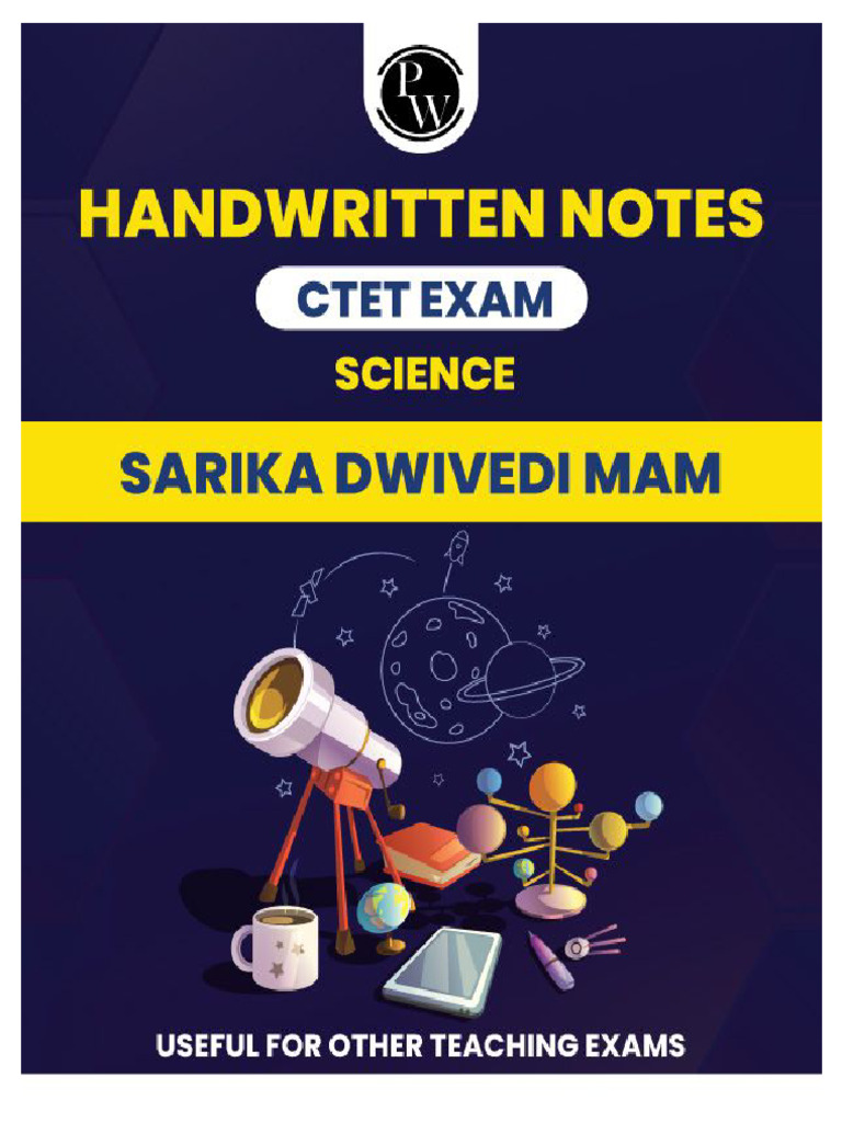 Science Handwritten Notes PDF Only (Hindi) | PDF