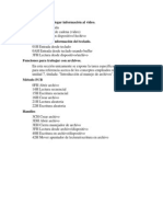 Funciones para Desplegar Información