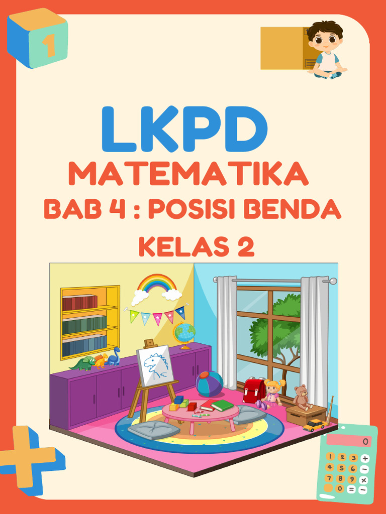 LKPD Matematika Kelas 2 Bab 4 Posisi Benda | PDF