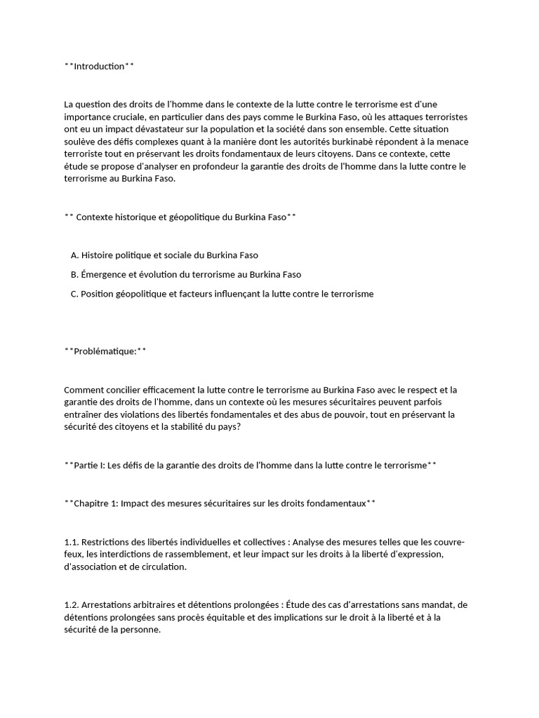 PIDH Exposé | PDF | Sécurité | Droits de l'homme