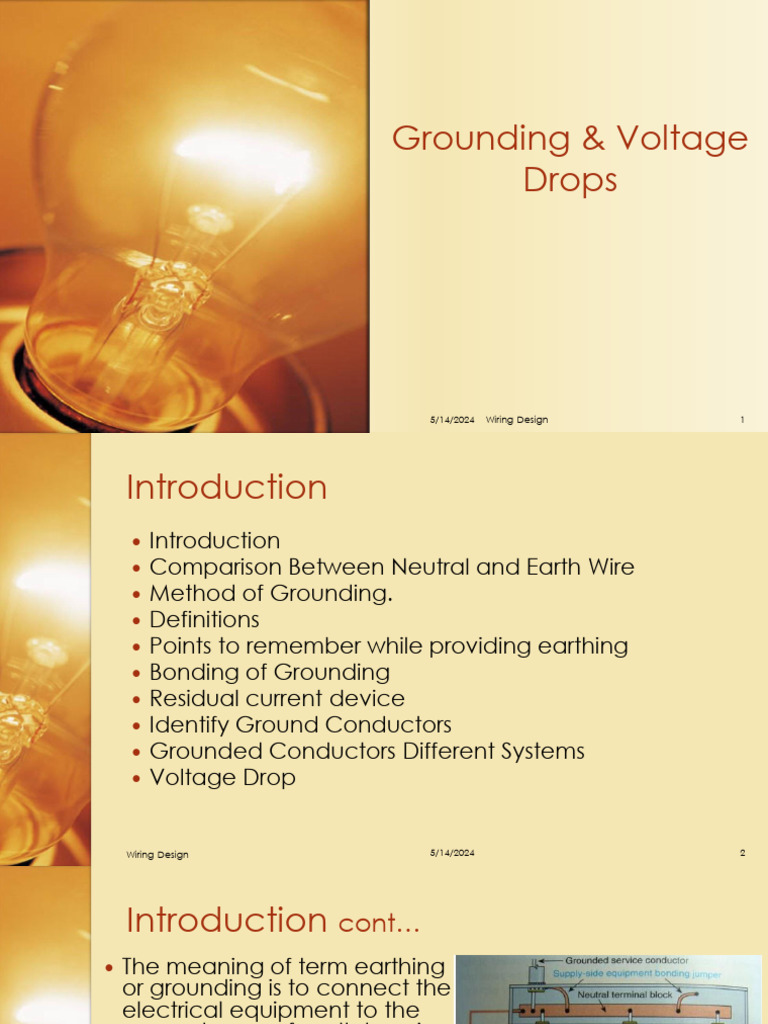Wiring Course - Lec # 2 | PDF | Electrical Wiring | Electromagnetism