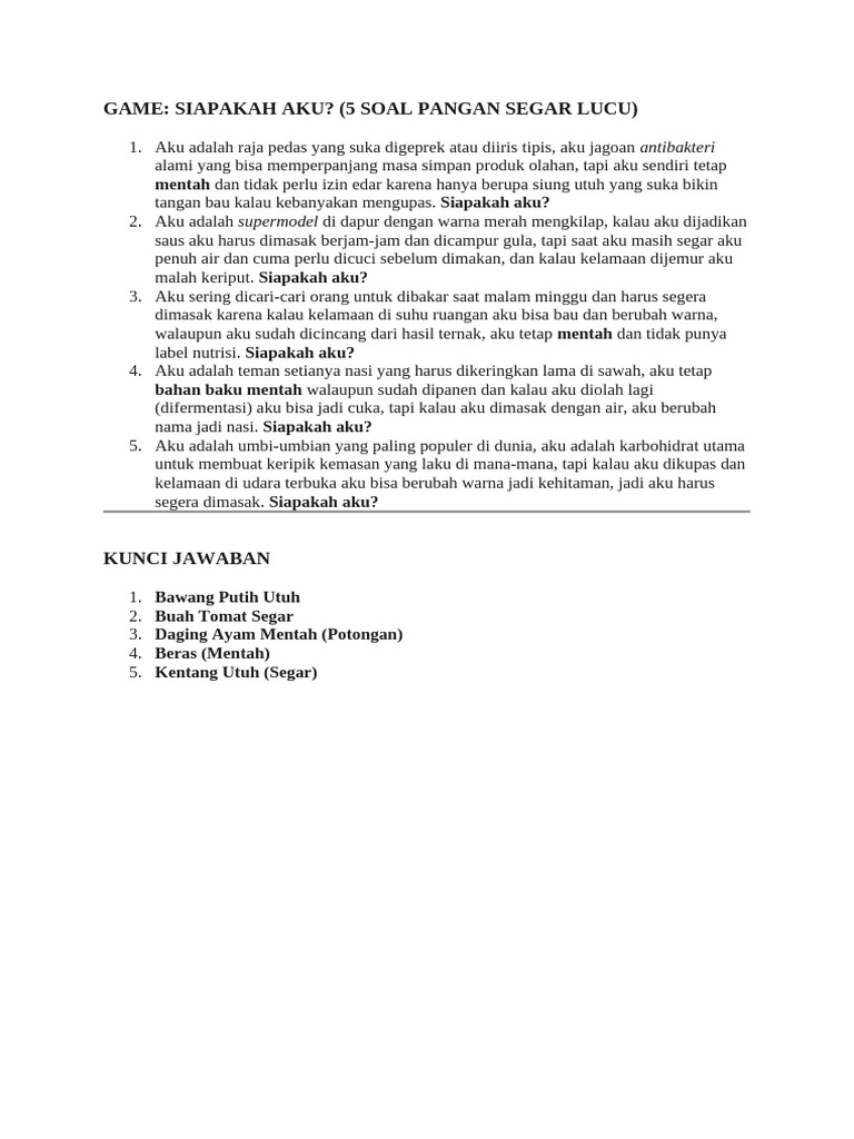 Game | PDF