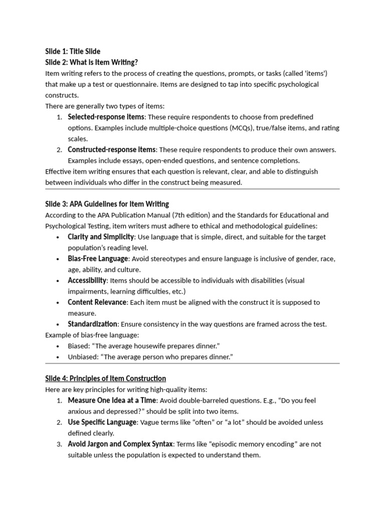 Psychometrics Ppt | PDF | Likert Scale | Multiple Choice