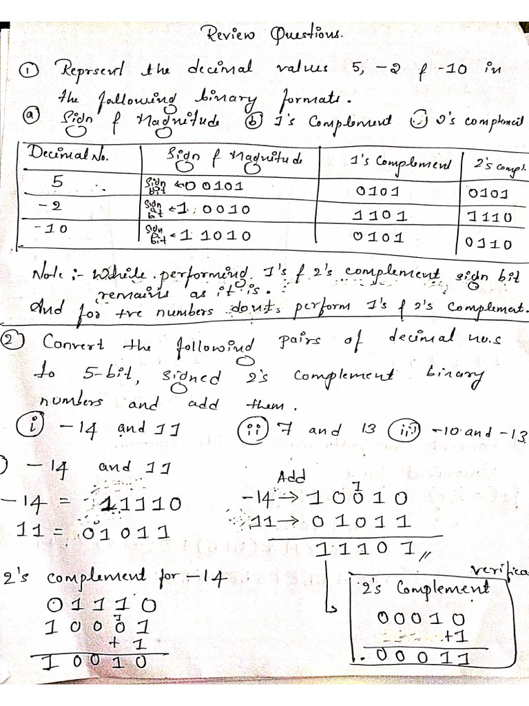 Review Questions DED-1 | PDF