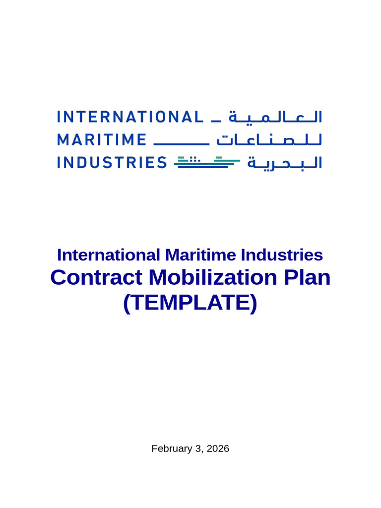 08062021 Mobilisation Plan Draft Working Doc | PDF | Economies | Business
