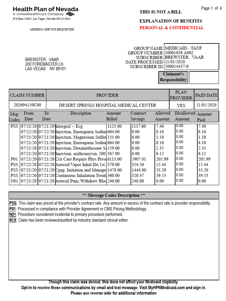 ds eob | PDF