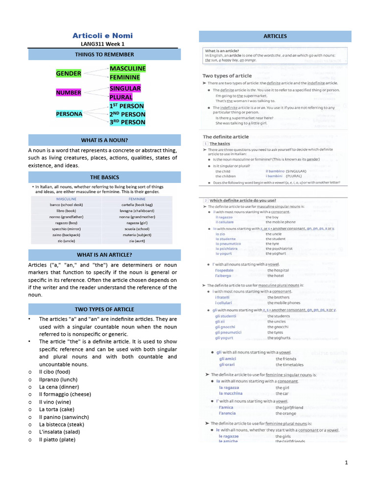 Prelims Forlang | PDF | Noun | Grammatical Gender