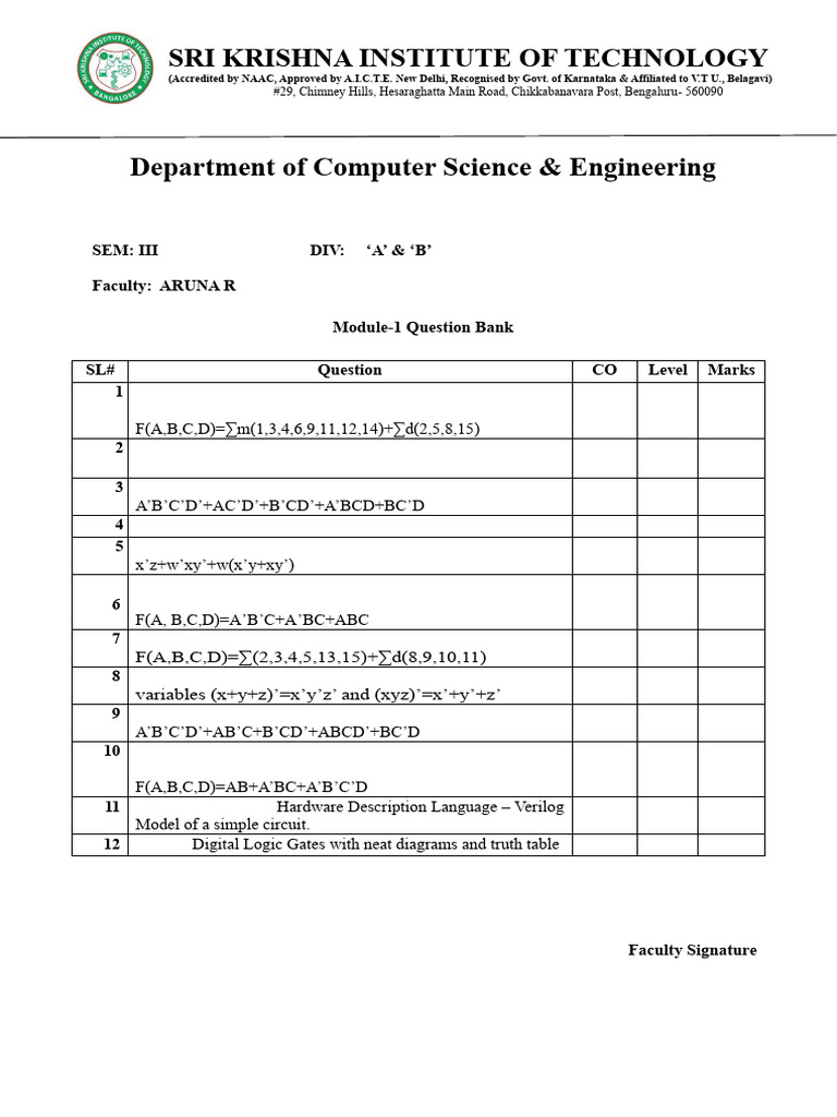 Bcs302 Qb All Modules | PDF | Cpu Cache | Computer Hardware