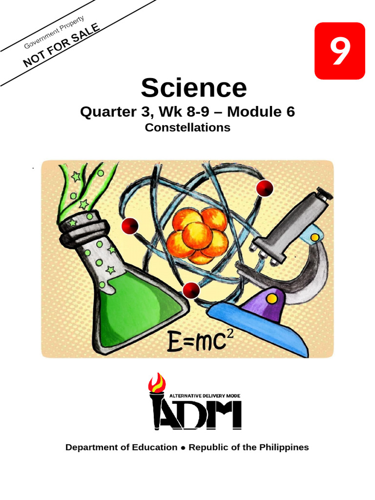 Science9 Q3 Mod6 Constellation Version | PDF | Stars | Stellar Astronomy