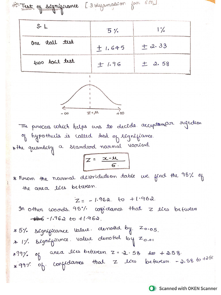 Statistical Inference - I | PDF