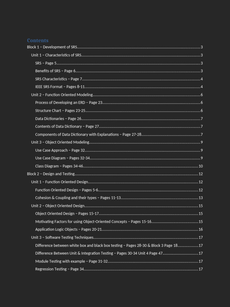 BCS 051 Introduction To Software Engineering Study Notes | PDF ...