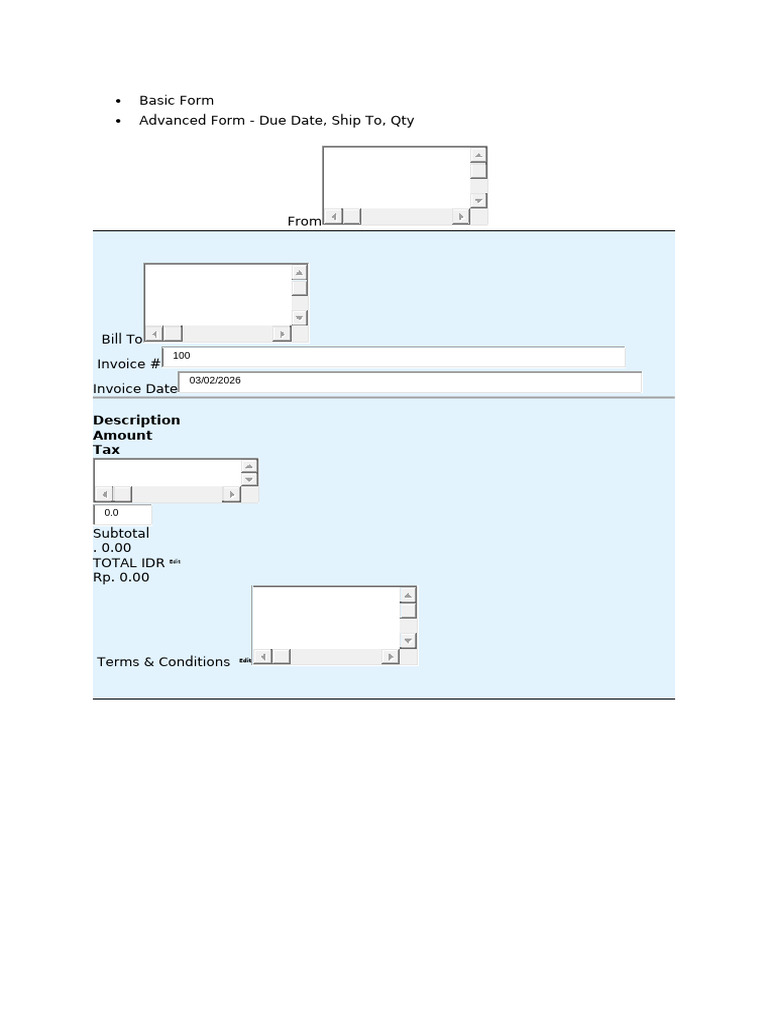 Example Invoice | PDF