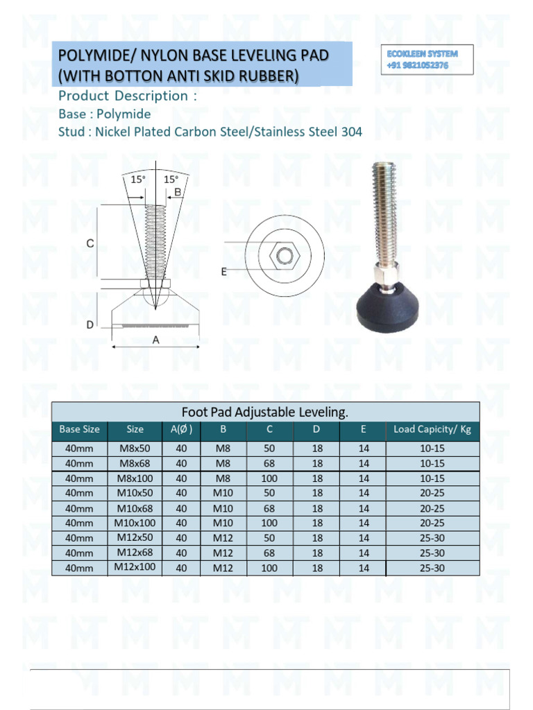 Levelling Height Range | PDF | Iron | Chemical Substances
