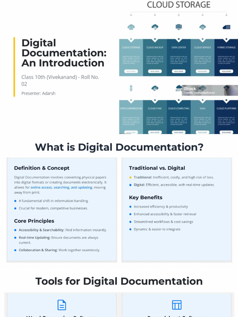 On Digital Documentation | PDF | Spreadsheet | Software Engineering