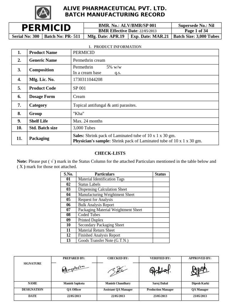PERMICID | PDF | Chemistry | Chemical Substances