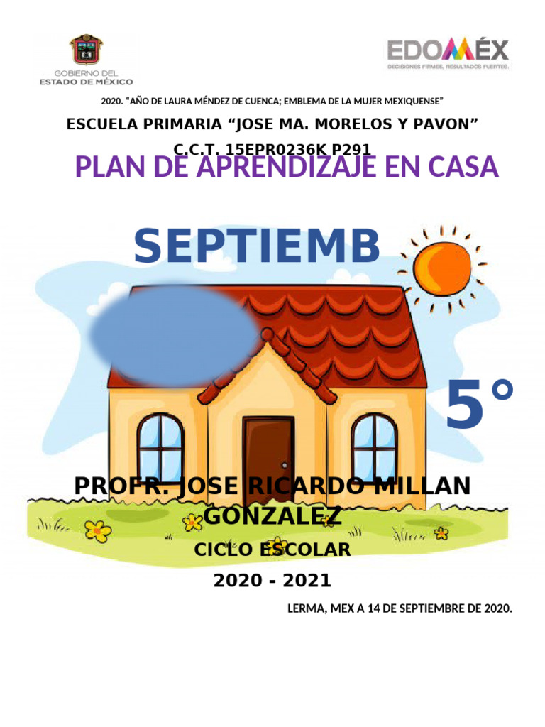 1 Aprende en Casa Ii 14 Al 25 de Septiembre | PDF | Dieta | Adolescencia