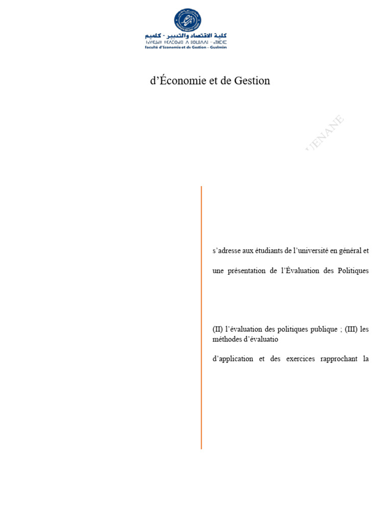 Cours EPP 24 25 CHAP1 PR Aguenane | PDF | Analyse politique | État