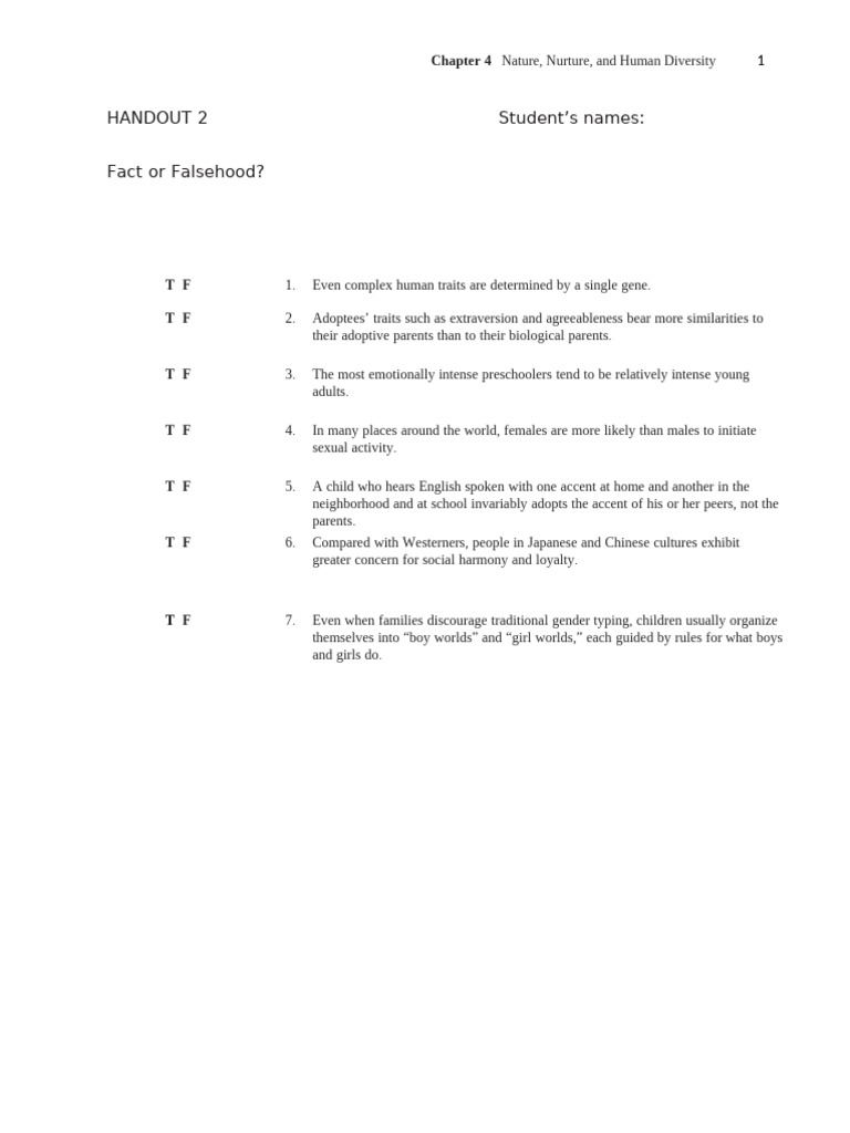 Handout 3 | PDF