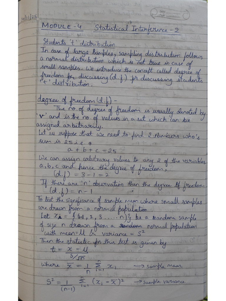 VTU 3rd Sem Maths Mod 4 | PDF