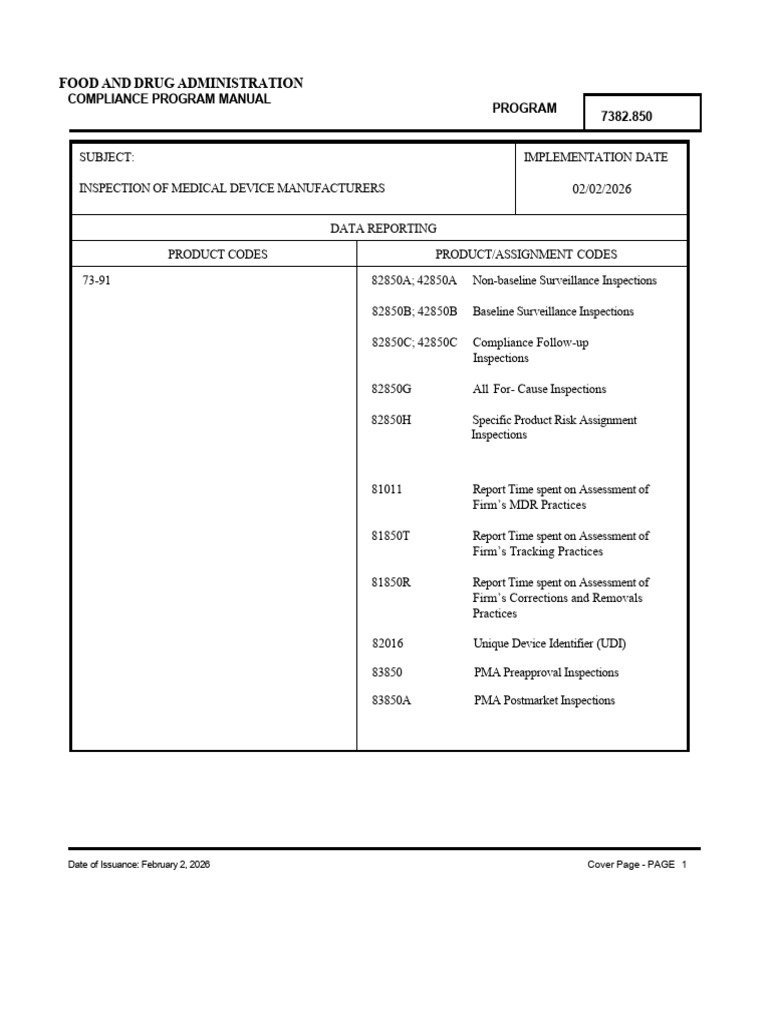Fda QMSR | PDF | Federal Food | Medical Device