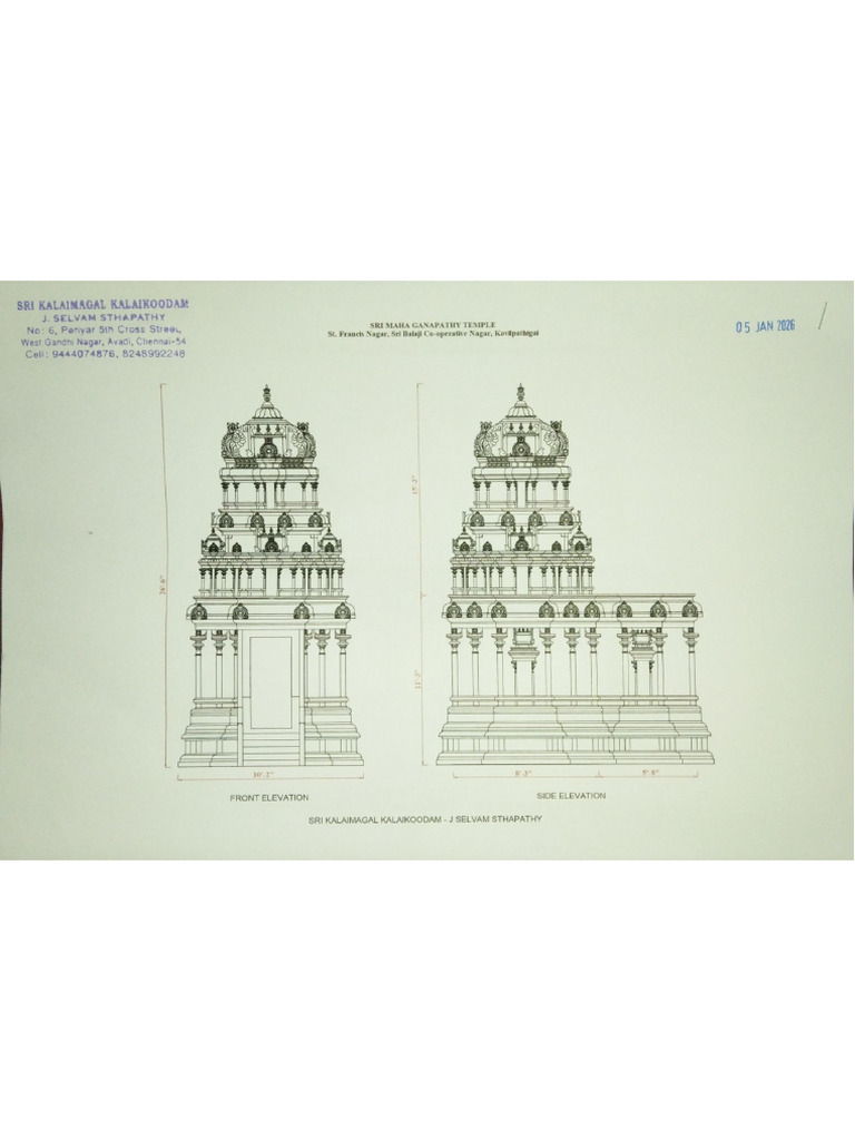 Temple Estimation | PDF