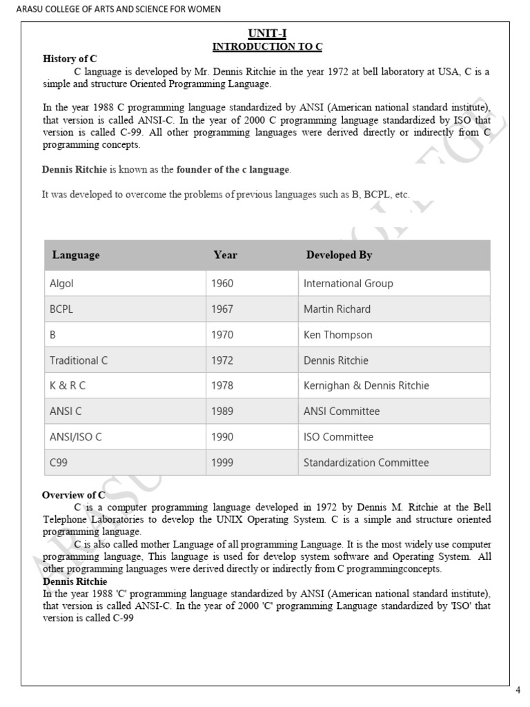 C Altered | PDF | Data Type | C (Programming Language)