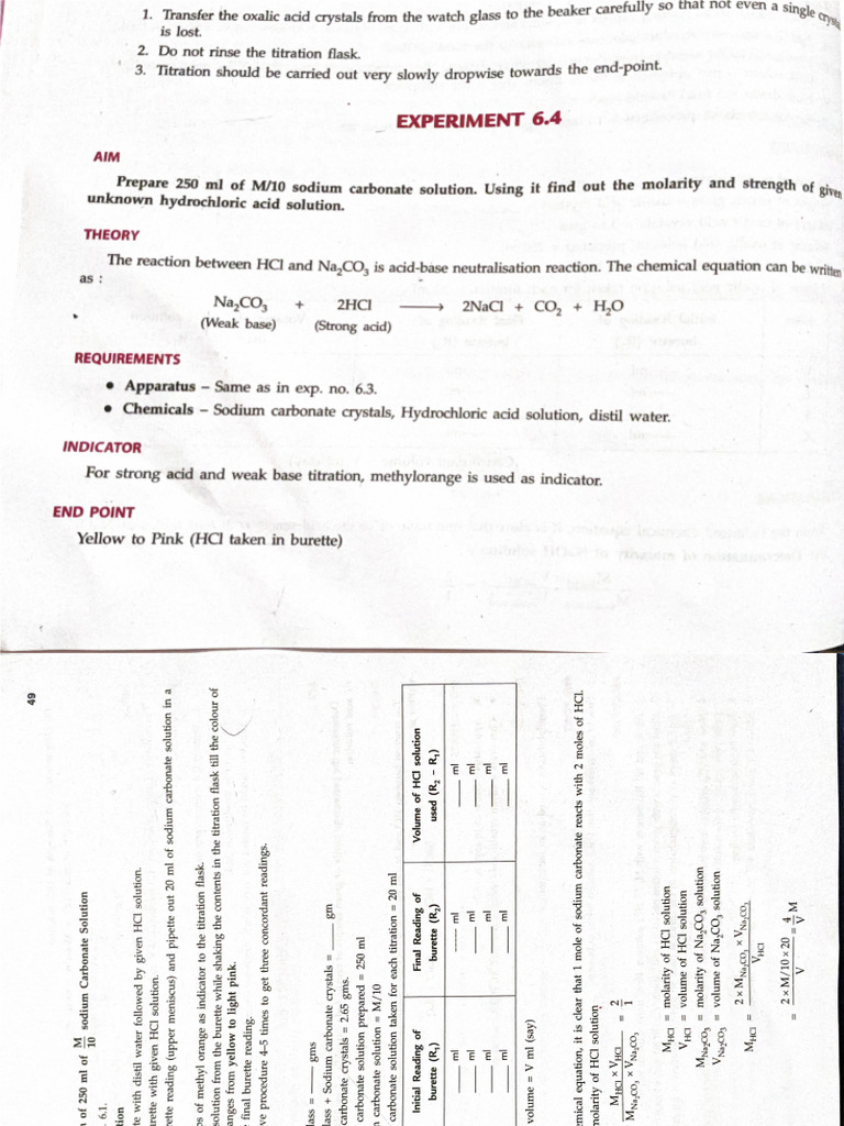 Physics and Chemistry, Practical | PDF