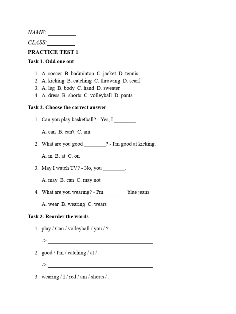 Test English 3 | PDF | Chess Theory | Chess