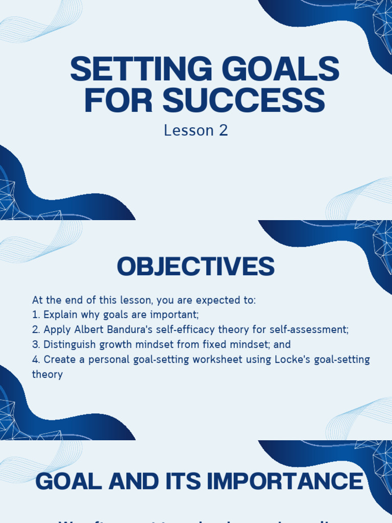Uts Report Setting Goals 1 | PDF | Self Efficacy | Goal Setting