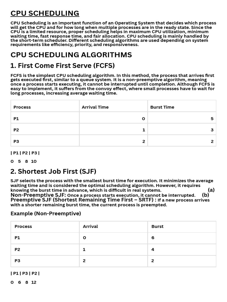 OS Topics | PDF | Thread (Computing) | Process (Computing)