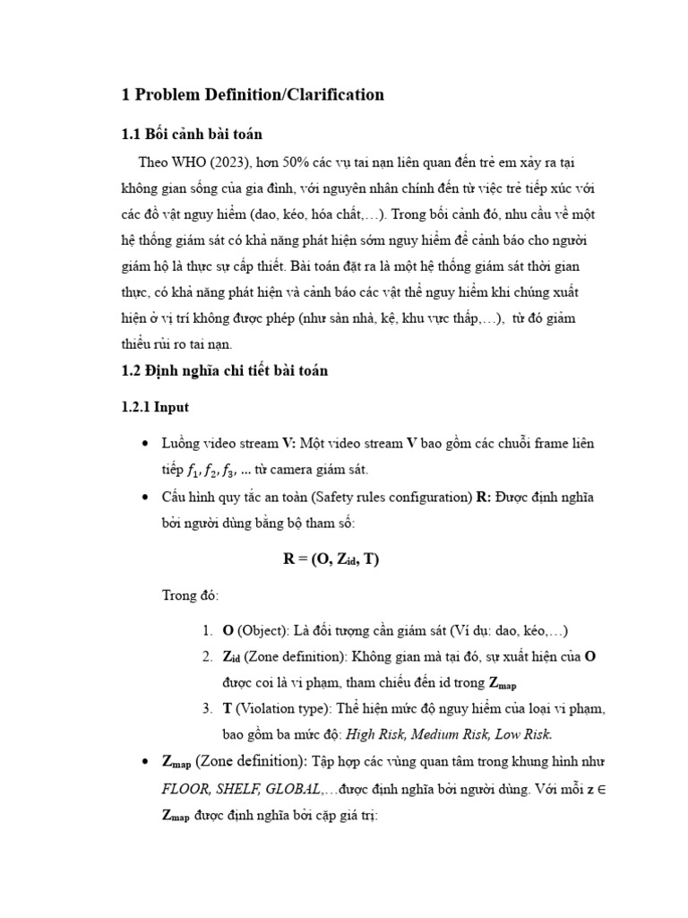 1 Problem Definition | PDF
