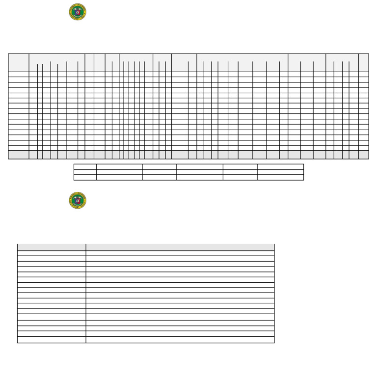 Olmis-005 MPR Monthly Brgy Form | PDF | Malaria | Diseases And Disorders