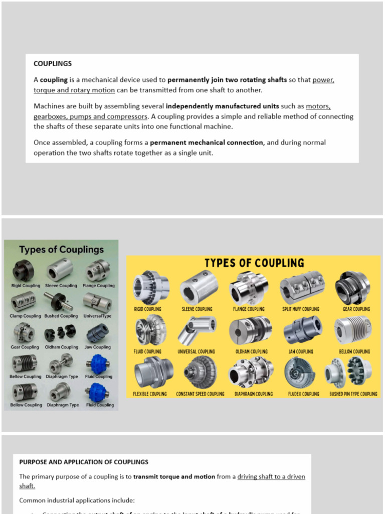 Couplings | PDF