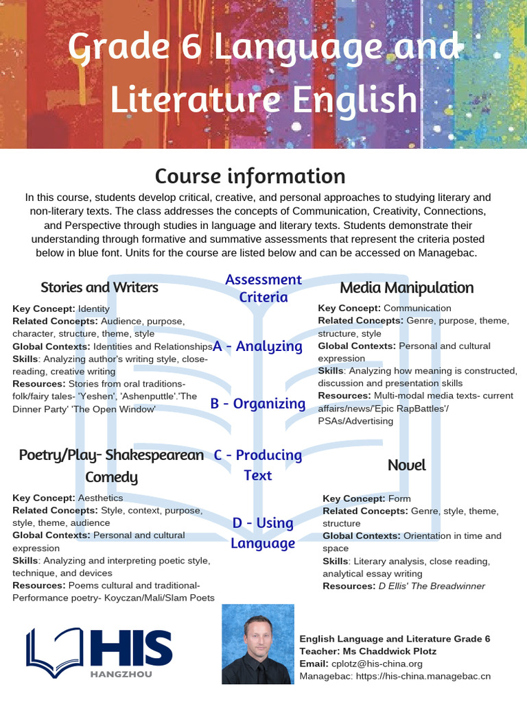 6 Ib Grade 6 Course Units Template 1819 | PDF | Mathematics | Information