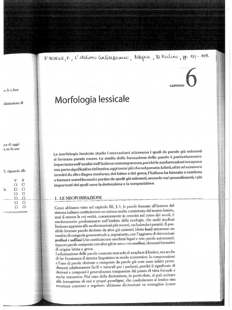 Lessico | PDF