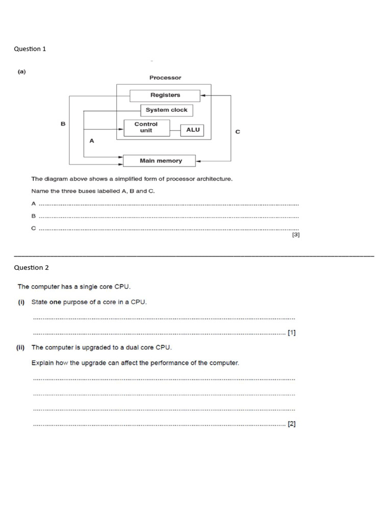 Hardware Test 2 | PDF