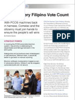 PCOS: Making Sure Our Votes Count by Ricardo Saludo