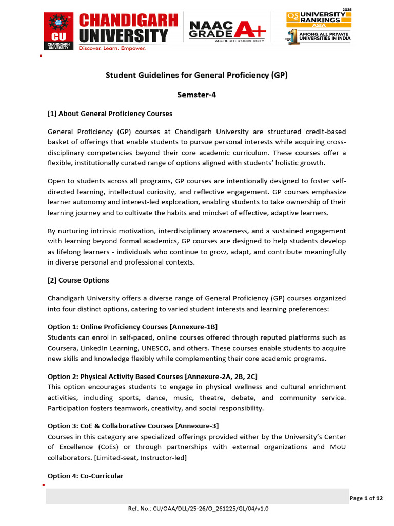 GP Reading Material Sem4 25262 | PDF | Learning | Cognition