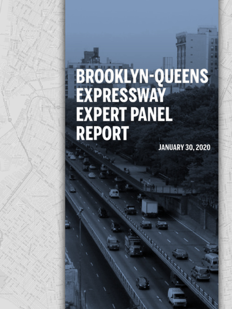 BQE Expert Panel Report v12 Digital Distro Reduce | PDF | Traffic ...