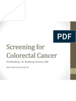Screening For Colorectal Cancer
