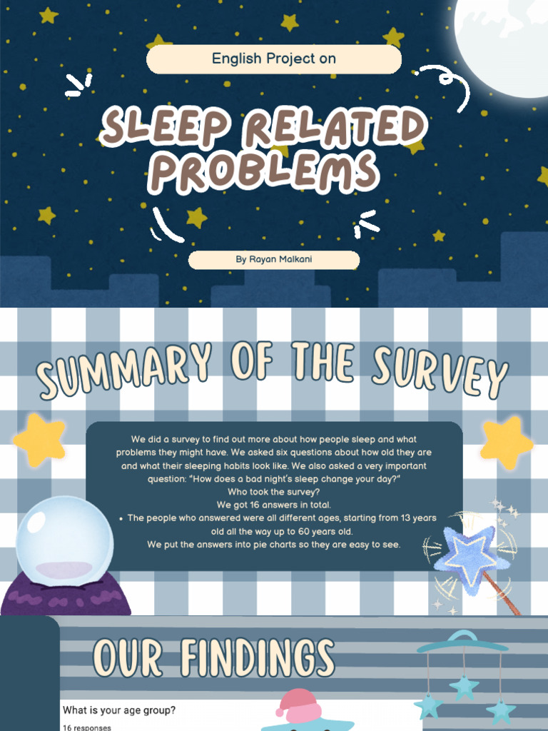 English Project | PDF | Sleep | Determinants Of Health