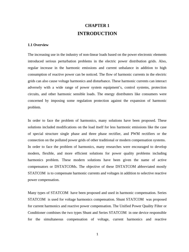 Statcom Document | PDF | Power Inverter | Ac Power
